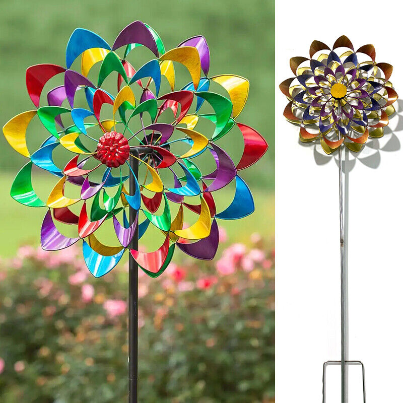 Blumen Windmühle