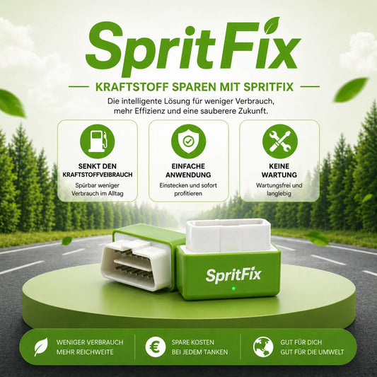 SpritFix - Reduziert den Spritverbrauch jedes Autos um bis zu 50%
