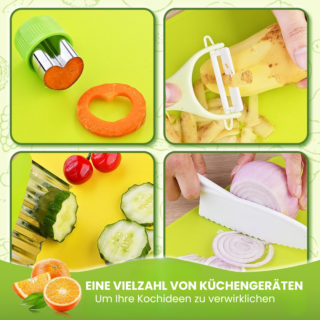 Kindersicheres Küchenset - Sicheres Kochen für Kinder