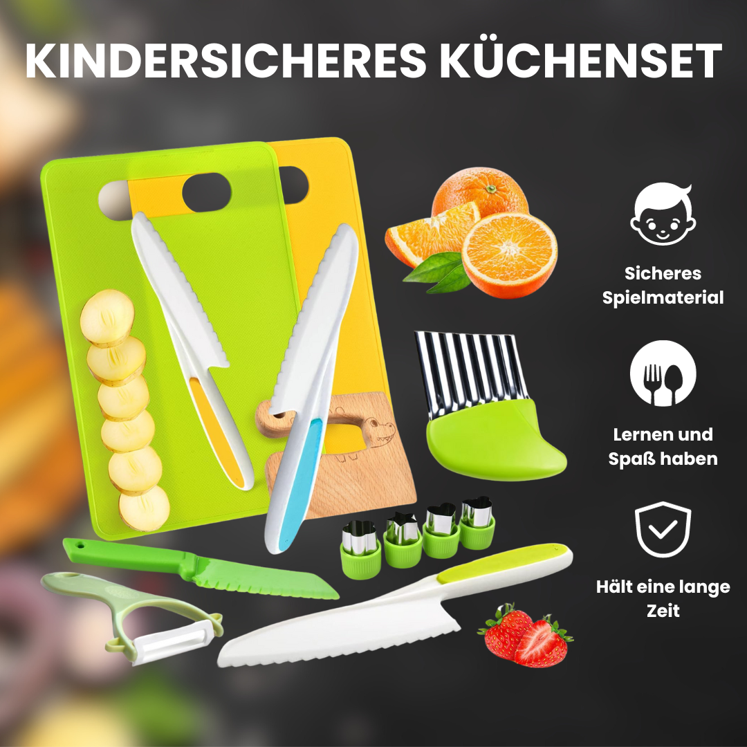 Kindersicheres Küchenset - Sicheres Kochen für Kinder